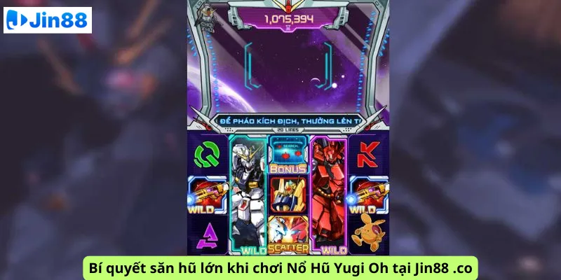 Bí quyết săn hũ lớn khi chơi Nổ Hũ Yugi Oh tại Jin88 .co